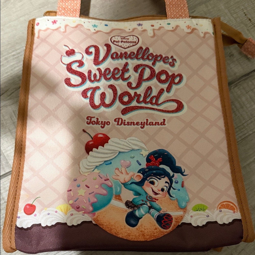 Vanellope Sweet Pop World Pink Tote Bag - Tokyo Disneyland